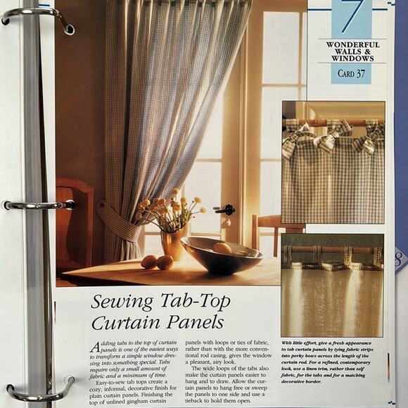 Crafting & Decorating Made Simple Book Looseleaf Binder Crafters Companion 5-8 - Picture 8 of 10